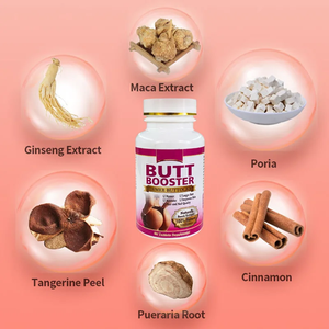 <span class=keywords><strong>Compresse</strong></span> ad Alta Potenza per il Potenziamento dei Glutei per Donne, Migliora le Curve, l'Elasticità della Pelle e il Supporto Ormonale, Etichetta Privata BUTT BOOSTER - Product Image 2