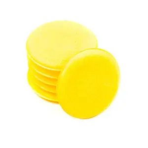 5 Inci Busa Aplikator Pad Tangan Waxing Pads Tangan Lilin Aplikator Spons 100Mm Kuning