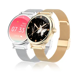 2023 chất lượng hàng đầu Smartwatch phụ nữ 24 giờ Heart Rate Monitor huyết áp thông minh đồng hồ dành cho phụ nữ