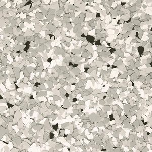 LSY 2:1 100% Solides Époxy Barrière Contre l'Humidité et les Vapeurs (MVB) avec des Flocons de Mélange Gris Plume de 1/4 po pour <span class=keywords><strong>Sol</strong></span> en Béton de <span class=keywords><strong>Garage</strong></span> - Product Image 3