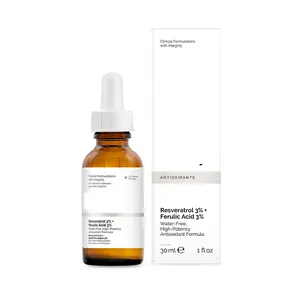 סיטונאי 30ml טיפוח עור רגיל סרומים קולגן Niacinamide ויטמין C היאלורונית חומצה Ferulic חומצה סרום