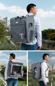 Bolsa de Transporte <span class=keywords><strong>para</strong></span> Mascotas Pequeñas Truelove, Duradera, de Nailon, <span class=keywords><strong>para</strong></span> <span class=keywords><strong>Perros</strong></span> y Gatos, con Cierre de Cremallera, <span class=keywords><strong>Mochila</strong></span> Reflectante <span class=keywords><strong>para</strong></span> Viajes - Product Image 2