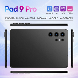 แท็บเล็ตสำหรับเด็ก15 Pro หน้าจอ capacitive ขนาด11นิ้ว4G/5g/GSM เครือข่ายเต็ม Quad Core MTK 16 + 1TB Android 15 Wi-Fi - Product Image 3