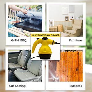 เครื่องทำความสะอาดไอน้ำแบบพกพา <span class=keywords><strong>1000</strong></span> วัตต์ แรงดันสูง สำหรับทำความสะอาดพรม ผ้าม่าน ผ้า โซฟา - Product Image 6