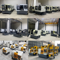 Centre de tournage CNC KTS-36, machine de traitement des métaux de haute précision, entièrement automatique, multifonctionnelle, avec convoyeur de copeaux