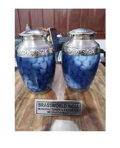 Brassworld Inde Indien Fabricant de Style Américain Adulte Urne Funéraire Bois Métal Combinaison pour Crémation Fournitures Funéraires - Product Image 2