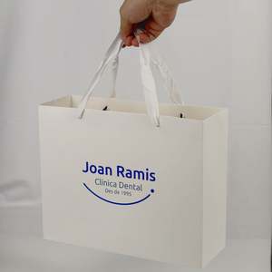 Eco-friendly Paper Shopping <b>Bags</b> Customized Gift Paper <b>Bag</b> with Handle for Clothing/shoes logo Gift Packaging with Handle - Product Image 6