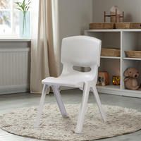 Vente en gros de chaises d'école meubles pour enfants table et chaises d'étude d'intérieur colorées pour bébés en plastique chaise en plastique pour enfants