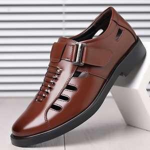 Wholesale Elegant Men Leather Sandals Italian Premium Leather | Alibaba.com