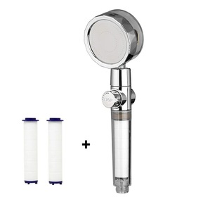 Pommeau de Douche <span class=keywords><strong>Turbo</strong></span> Moderne Chromé à Rotation Libre à 360 Degrés avec Filtre, Économiseur d'Eau Haute <span class=keywords><strong>Pression</strong></span> pour <span class=keywords><strong>Robinet</strong></span> de Salle de Bain - Product Image 6