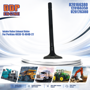 วาล์วไอดี U20166380 U20176380 120166350ไอเสีย vavalve สำหรับ Perkins 403D-15 404D-22 - Product Image 2