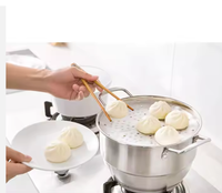 Vente chaude de la Chine de qualité alimentaire double face enduit de silicone Dim Sum vapeur papier cartons impression numérique Compatible pour
