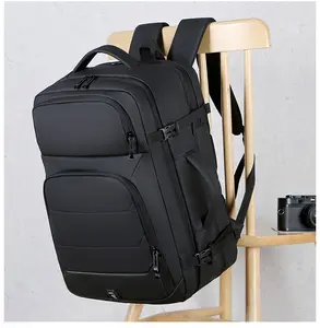 Açık seyahat büyük kapasiteli çok fonksiyonlu su geçirmez 15.6 inç iş Pc erkekler için Laptop çantası sırt çantası