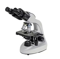 Microscopio trinocular binocular biológico óptico para laboratorio