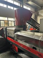 Machine de granulation à plaquettes rigides en deux étapes pour la production de granulés de PP/HDPE rigides