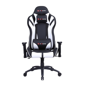 Chaise de jeu en cuir personnalisée avec dossier haut et soutien lombaire ergonomique personnalisé pour votre configuration de jeu - Product Image 3