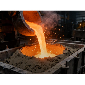 Custom Precision High Quality Metal Casting Component Investment Sand Casting Stainless Steel Aluminum <b>Iron</b> Industrial Use OEM - Product Image 1