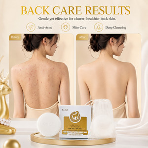 Jabón Facial Sólido Artesanal de Leche de Cabra y Proteína de Seda Kuge, Elimina Ácaros, Limpia <span class=keywords><strong>la</strong></span> Suciedad, Nutre, Hidrata, Jabón Corporal, Limpiador Facial - Product Image 5