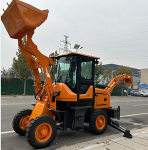 Minicargadoras de ruedas con certificado CE para granja, 1 tonelada, 2 toneladas y 3 toneladas, MINICARGADORA frontal, accesorio de cubo, bomba de accionamiento, componentes de núcleo a la venta - Product Image 5