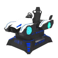 Système de simulation de réalité virtuelle, pilote 1 pièce, jeu de course, cocktails