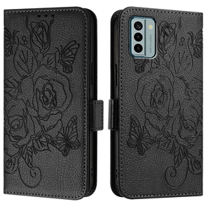 Étui en cuir Book Flip pour Nokia G22/G11/G21, étui pour carte <span class=keywords><strong>de</strong></span> crédit Nokia C02/12/C22 design rose - Product Image 2