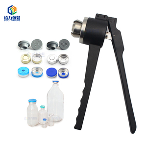 GL fiale di vetro piegatore in acciaio inossidabile 13/15/18/20mm sigillatura manuale strumenti di tappatura tappatore per fiale - Product Image 1