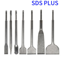 SDS Plus béton mur sol marteau à percussion outils en béton large ciseau coudé béton enlèvement de carreaux ciseaux ciseau foret