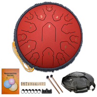 Factory Offer Manufacture OEM 14inch 15Note Steel Tongue Drum Handpan C Major CN GUA