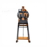 Máquina de Remo de Madera Inteligente y Silenciosa para Ejercicios Aeróbicos en Interiores, Multi-Escena, 38 kg de Peso, 150 kg de Capacidad Máxima de Usuario