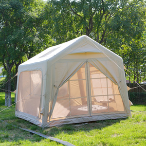 เต๊นท์เป่าลมผ้าโพลี-คอตตอนผสมสำหรับการตั้งแคมป์กลางแจ้งขนาด<span class=keywords><strong>7</strong></span>ตารางเมตร4ฤดู - Product Image 6