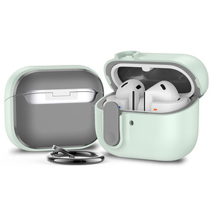 Funda Protectora de Alta Calidad con Cierre de Hebilla para <span class=keywords><strong>Samsung</strong></span> Buds 3 <span class=keywords><strong>Pro</strong></span>, Estuche Simple para Auriculares para <span class=keywords><strong>AirPods</strong></span> 4/<span class=keywords><strong>Pro</strong></span> 2 - Product Image 5