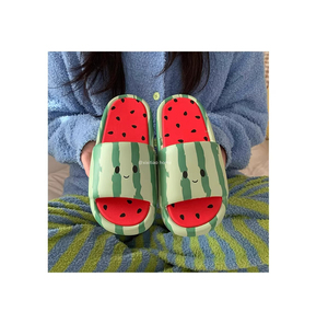 XIXITIAO Ciabatte Estive a Forma di Anguria per Ragazze, Scarpe Antiscivolo per Doccia e Piscina, Morbide Pantofole EVA da Esterno con Solette Rimovibili - Product Image 6