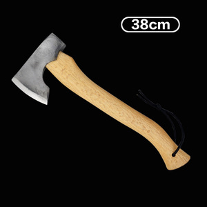 Hache en acier au manganèse 65 de qualité DIN/ANSI/BS/ISO avec manche court en bois de hickory, haches, prix de liquidation - Product Image 6
