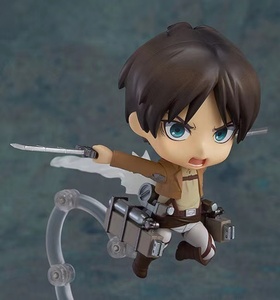 Vendita calda OME PVC vinile giocattolo <span class=keywords><strong>Eren</strong></span> Yeager Mikasa Ackerman giocattoli Anime Action Figure attacco su titano - Product Image 5