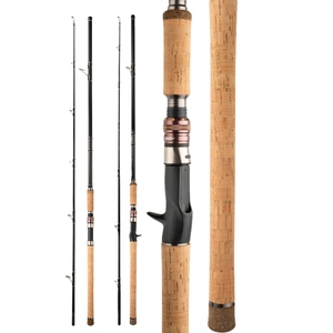 Cannes de coulée de haute qualité 2.28m 2 sections carbone tête de serpent <span class=keywords><strong>canne</strong></span> à pêche poisson-chat - Product Image 1