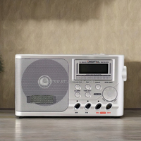 KK-9913 tragbare Digital anzeige Multifunktions AM FM SW 12 Bands Radio mit Wecker