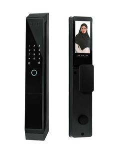 Serrure de porte intelligente TTLock WiFi avec reconnaissance faciale, caméra vidéo, empreinte digitale et déverrouillage à distance via application - Product Image 1