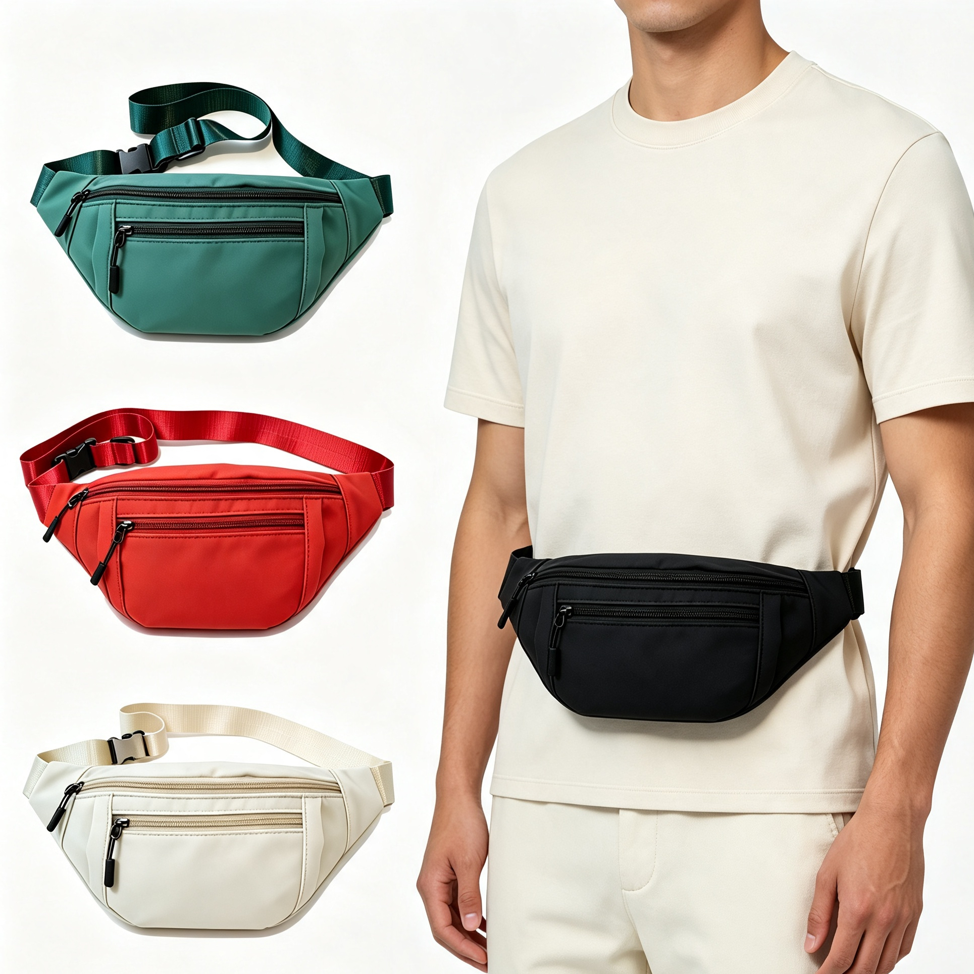 Men Women Sports Fanny Pack