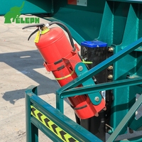 Semi-remorque châssis squelette pour conteneurs maritimes 3 essieux 20FT 40FT