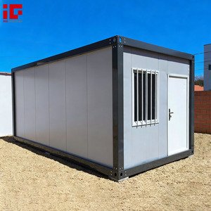 Casa Contenedor Modular de Lujo de 20 y 40 pies, Desmontable, Prefabricada de Acero, para Trabajo, Camping, Vivienda Pequeña, Dormitorio - Product Image 1