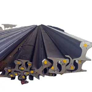 Factory Prices 60kg/m Rail Road Steel Rail Heavy Railway Rail