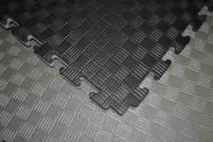 Tapis de sport 40mm <span class=keywords><strong>eva</strong></span> noir gris Tatami Mat 1X1 Puzzle Arts martiaux Tatamis - Product Image 3