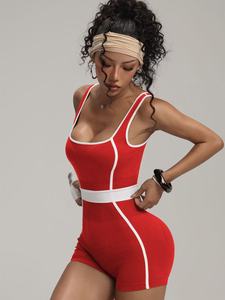 New Style <strong>Womens</strong> Sports Bodysuit Jumpsuit Seamless Lightweight Quick Dry Hollow Back Butt Lift Sport Luxe <strong>Body</strong> <strong>suit</strong> - Product Image 6