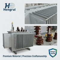 Transformador de Distribución Trifásico Sumergido en Aceite Hengrui HR-30KVA-1600KVA 630kva 10kv S11 de Baja Pérdida con Bobinas de Cobre/Aluminio Nuevo