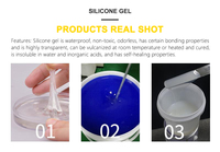 1:1 AB de qualité alimentaire Squishy Resin Gel - Soft Liquid Stress Relief Toy for Squeezing, DIY Molding Anxiety Relief Sensory Fidget Toy