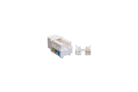 Cat5E non blindé Rj45 Utp prise modulaire connecteur de câble Ethernet Cat5E poinçon vers le bas Jack trapézoïdal