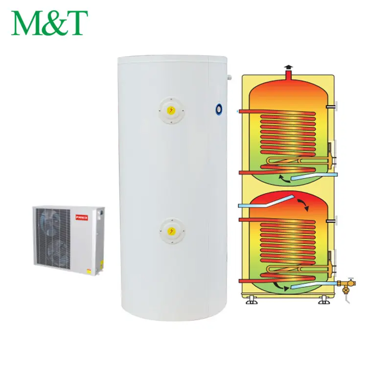 500l SS304/316/deduplex réservoir de chauffage extérieur, chaudière de chauffage domestique réservoir de pression pour chauffe-eau