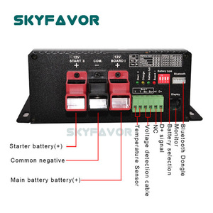 <span class=keywords><strong>Cargador</strong></span> de Batería Rápido de 12V CC, 60A, Integrado, para Baterías de Gel, AGM, Litio y Lifepo4, para Autocaravanas, Remolques, Yates - Product Image 2