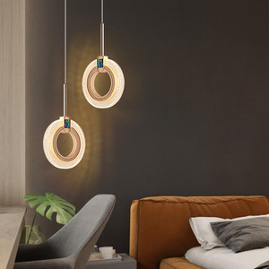 Lampade a sospensione a LED nordiche illuminazione per interni lampada a sospensione per tavoli da pranzo per la casa soggiorno scale moderna decorazione lussuosa - Product Image 3