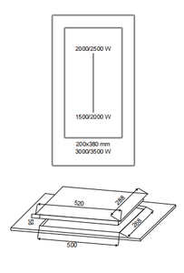 Table <span class=keywords><strong>de</strong></span> <span class=keywords><strong>cuisson</strong></span> à induction <span class=keywords><strong>électrique</strong></span> encastrable 2 brûleurs 9 réglages Contrôle tactile 3500W Économie d'énergie Surface en céramique pour usage domestique - Product Image 5